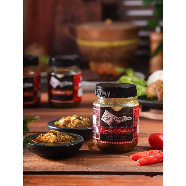 

Penyets.an Sambal Botol Jahanam - Sambal Super Pedas Penyets.an