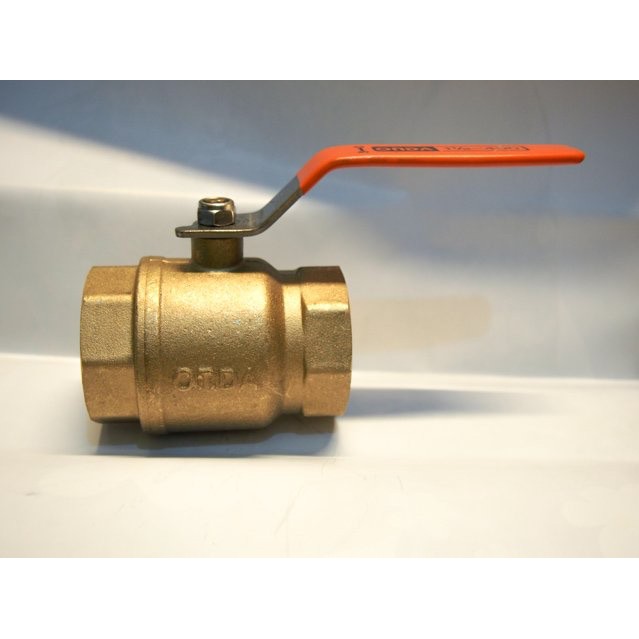 Ball Valve Bal Bol Boll Brass Stop Kran Keran Kuningan 1 Inch ONDA BALL-VALVE-1