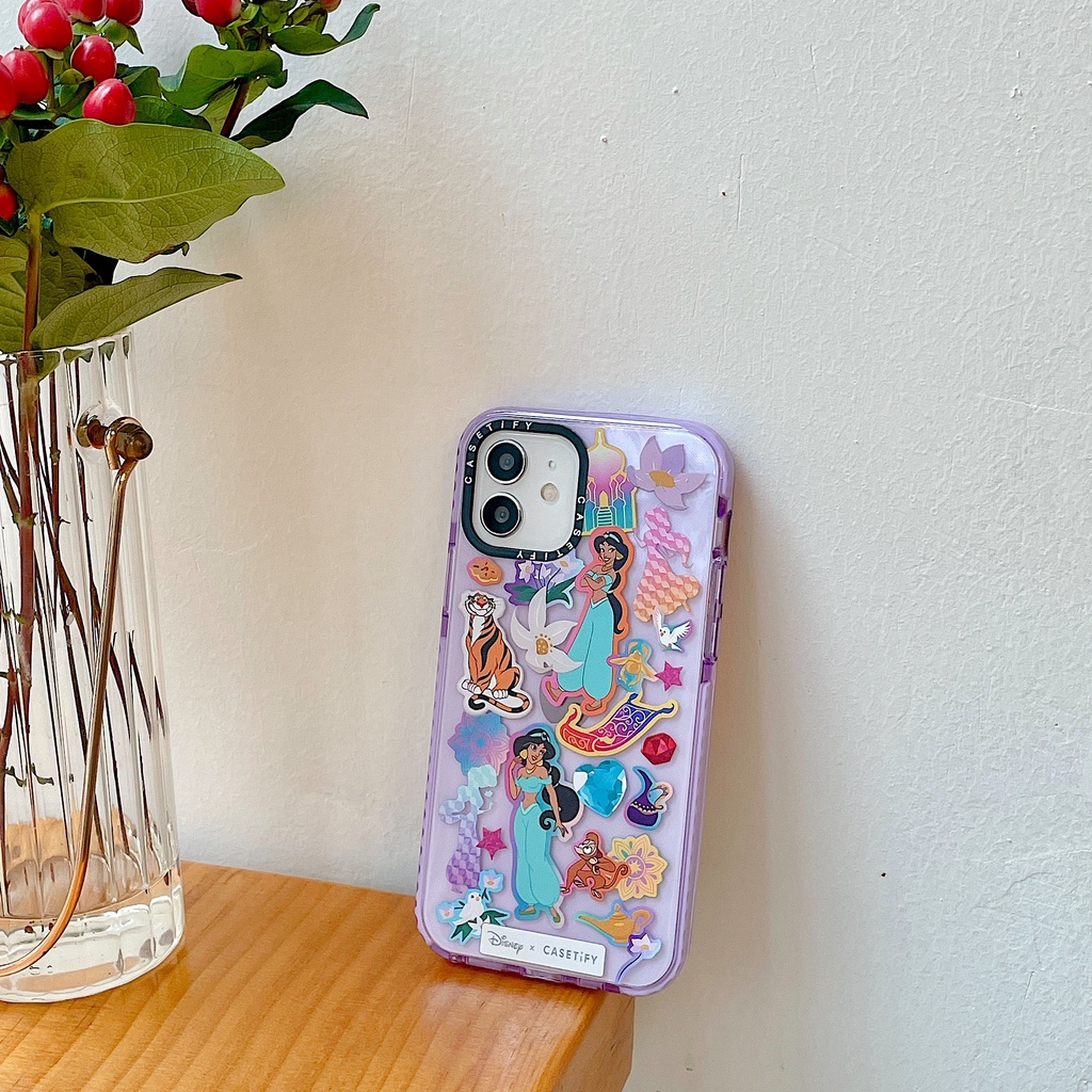 Casetfy Princess Lovely IPhone Case iPhone12 iPhone12Pro iPhone11Promax IphoneXR iPhone11 iPhone6splus iPhone7plus 8plus iPhoneXS iPhoneXsmax Soft Casing-3