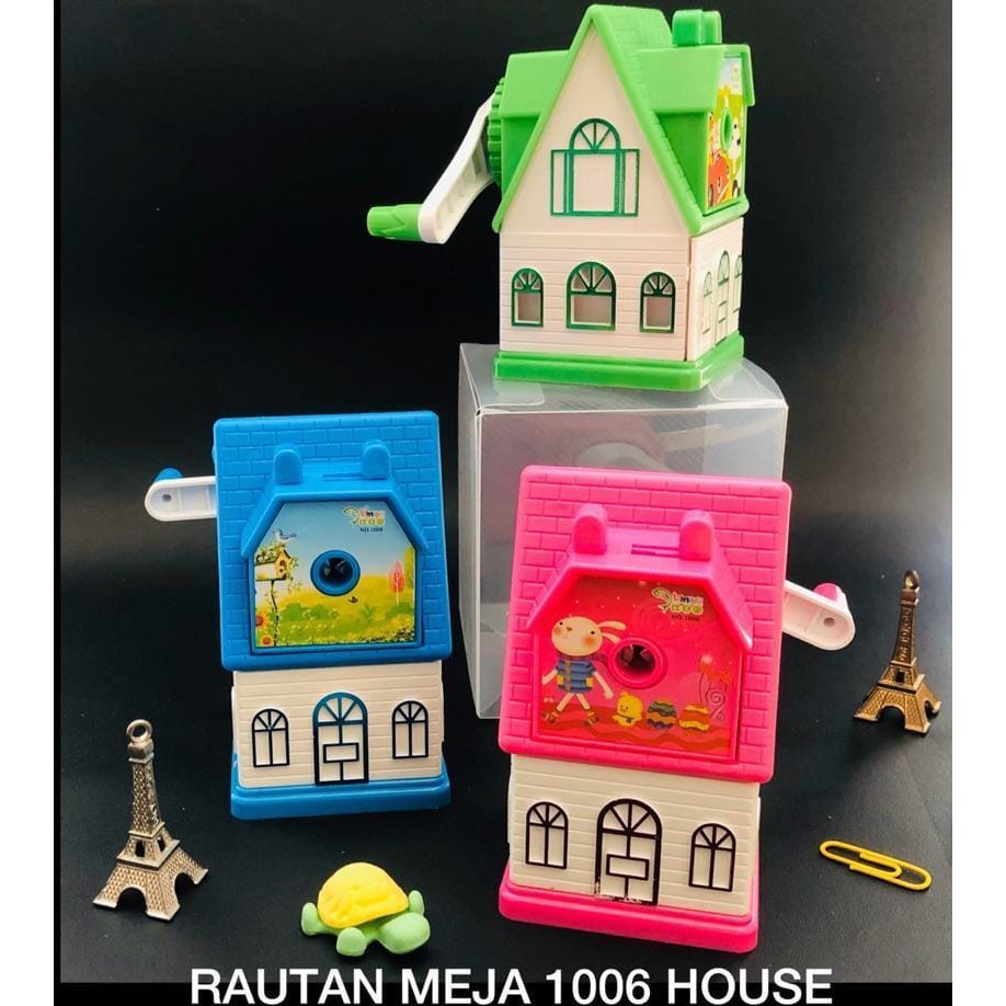 

CS - SERUTAN PUTAR BESAR MODEL RUMAH 1006 SHARPENER / SERUTAN PUTAR / RAUTAN / ALAT SEKOLAH