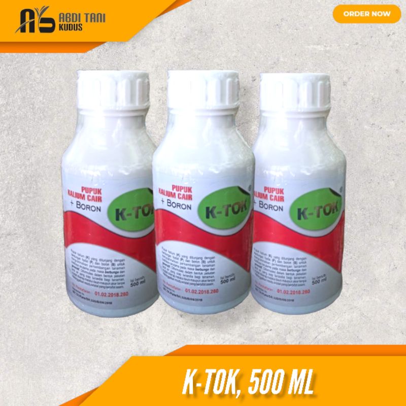 K-TOK 500 ML PEMBESAR BUAH PUPUK KALIUM CAIR + BORON