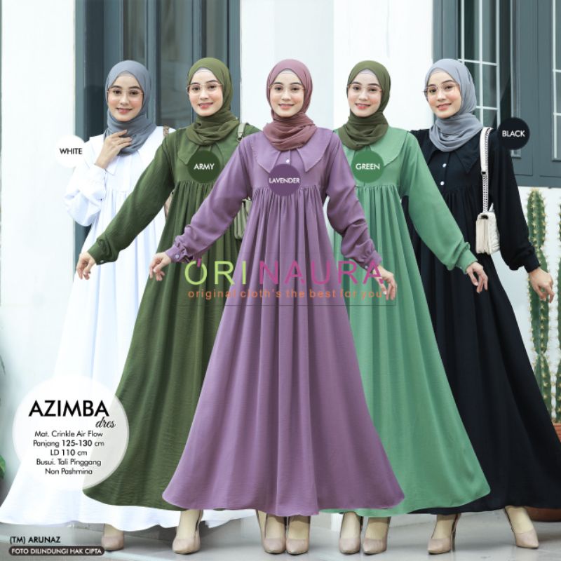 Dress wanita muslim azimba ori naura