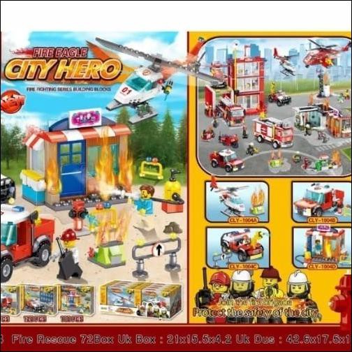 Mainan Lego City Hero City Series 1