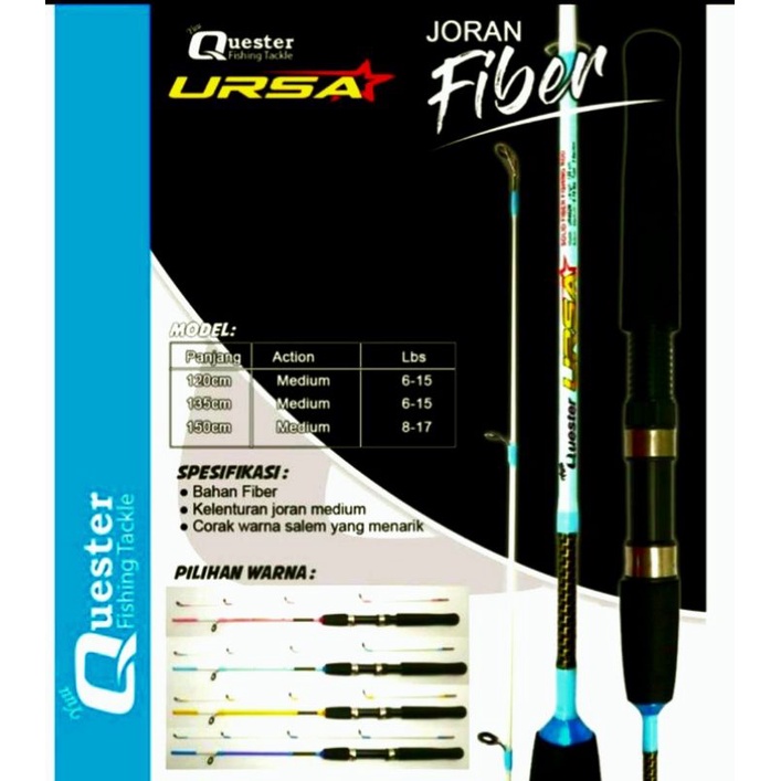 JORAN FIBER QUESTER URSA 120 135 150 / JORAN FIBER SOLID / JORAN FIBER MURAH