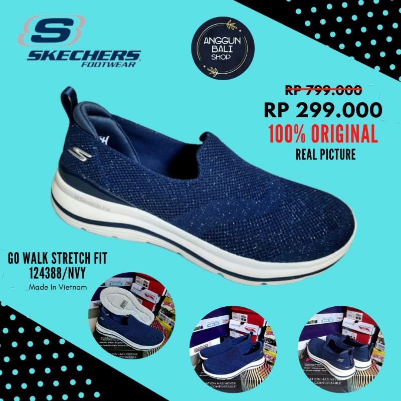Sepatu Skechers Go walk Stretch Fit