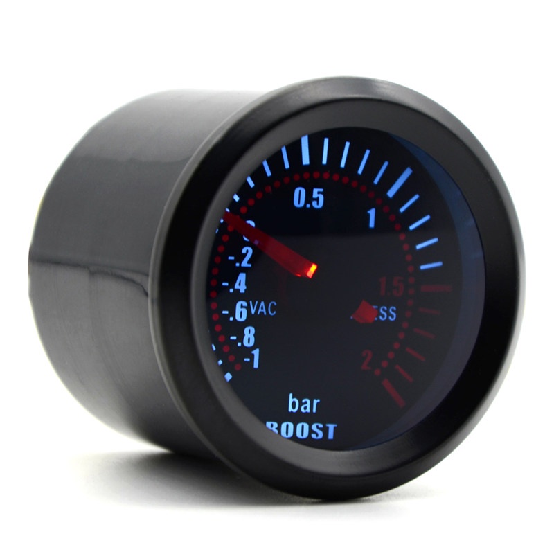 TK Universal 2&quot; 52mm Turbo Boost Gauge Bar Boost Gauge LED Gauge Meter Car Pressure Gauge