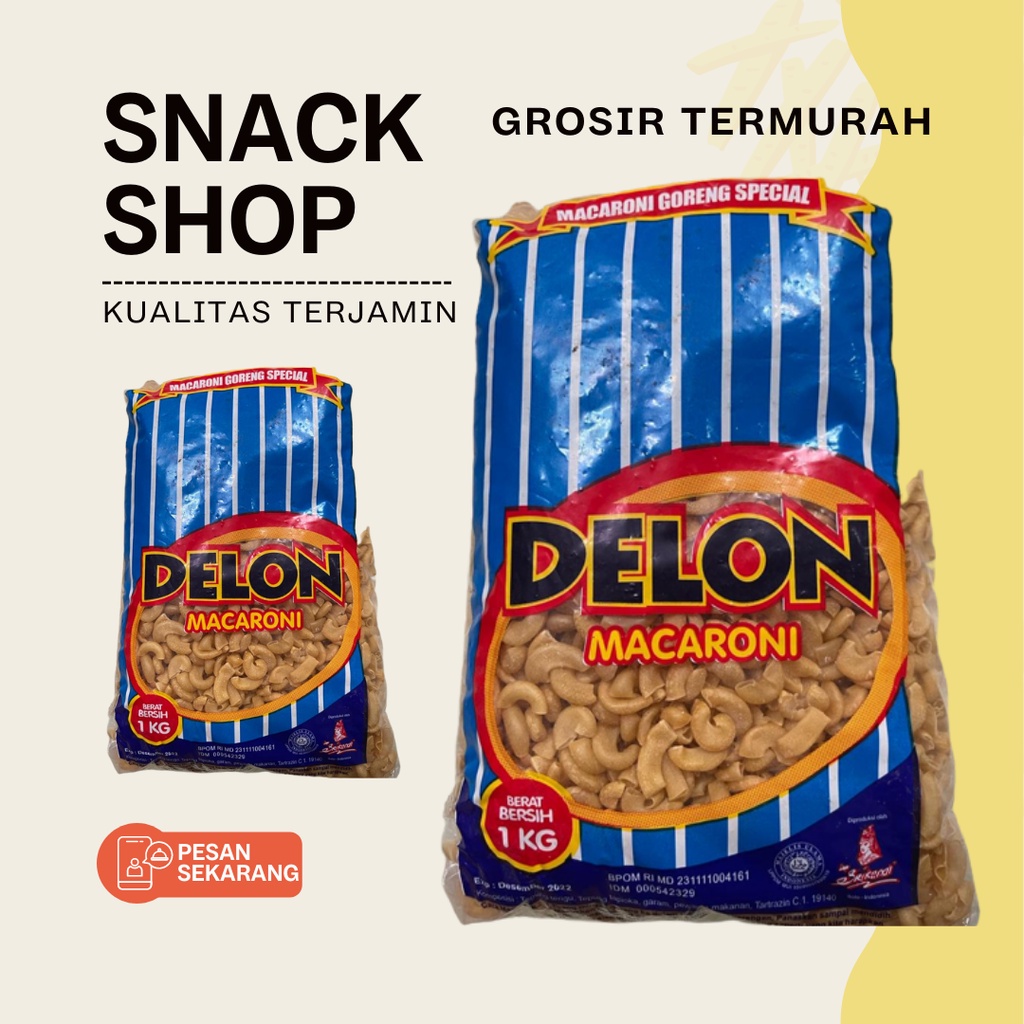 

1 KG MAKARONI BANTET MURAH / MAKRONI MURAH / MAKARONI MENTAH / MAKRONI BANTAT KUNING ANEKA GROSIR