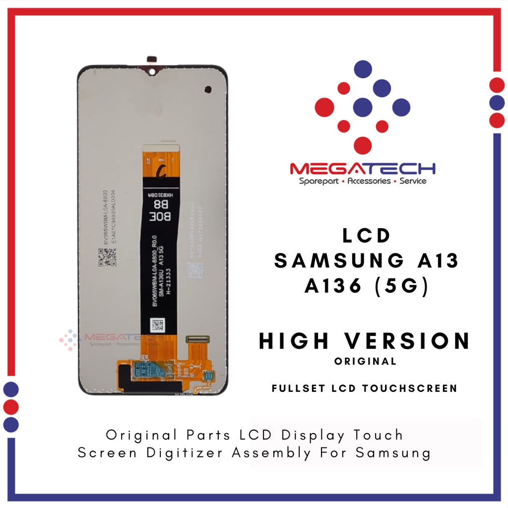 LCD Samsung A13 5G / A136 / A04S /A047 Fullset Touchscreen