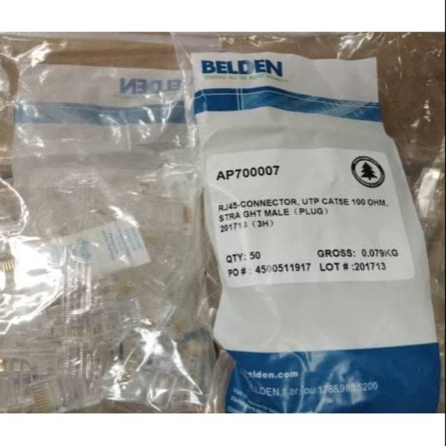 Belden Connector RJ45 Cat5E Original