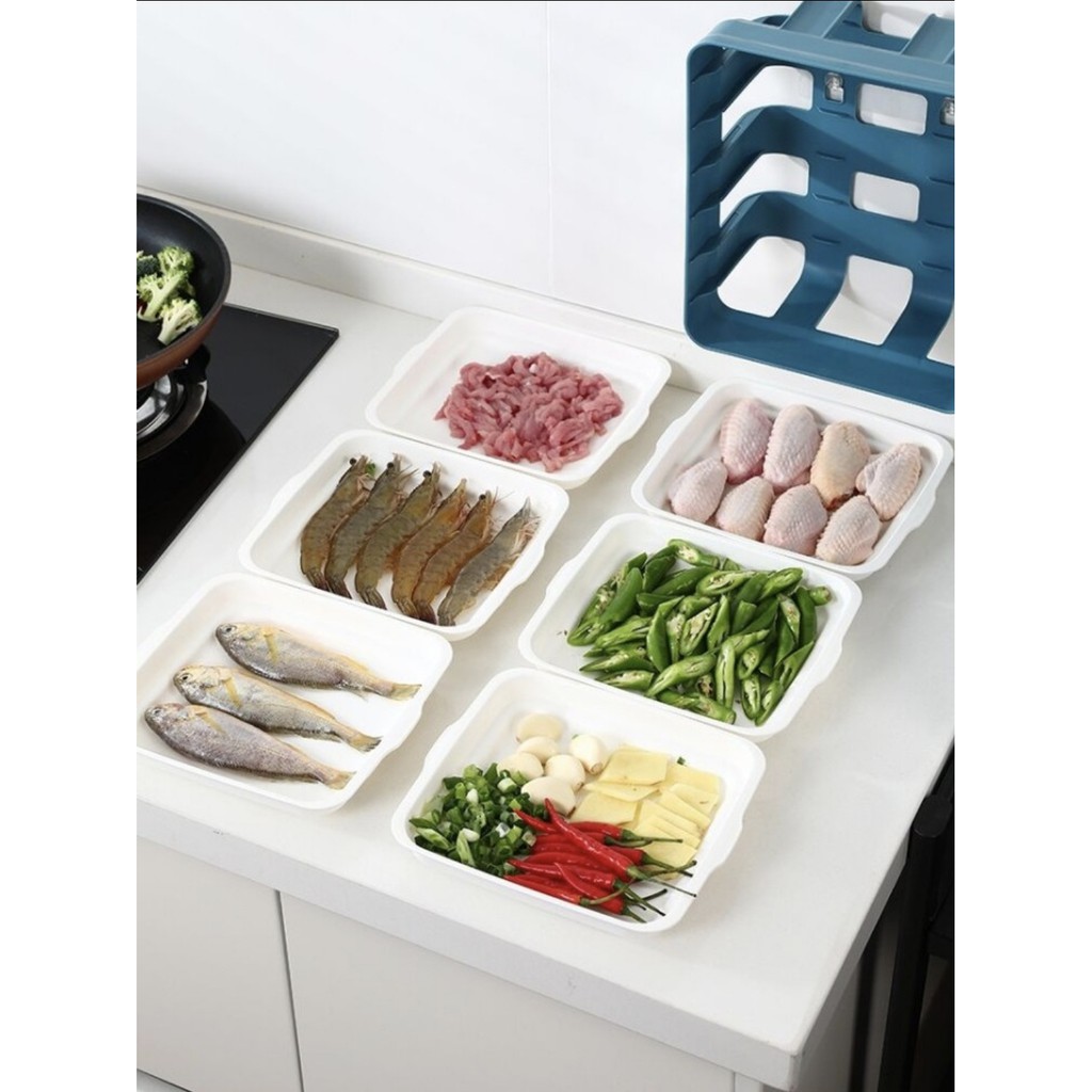 RAK SAYUR 6 SUSUN 1069 Kitchen Food Rack 6 Layer Rak Dapur Modern Serbaguna