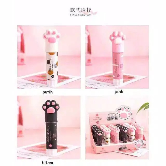 

Lem Glue Stick Cute Paw Lucu