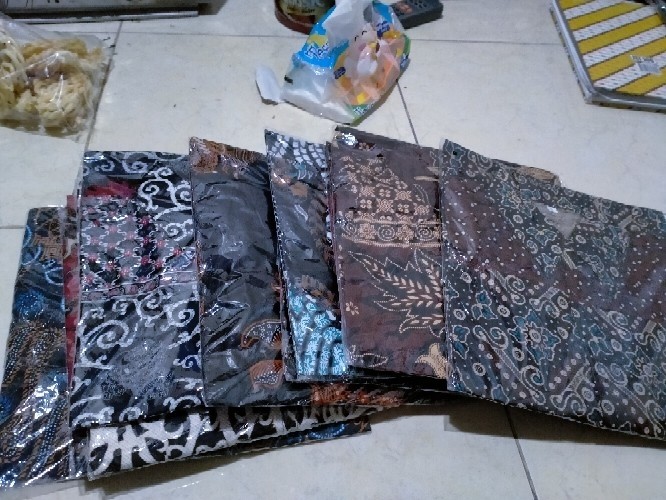 Kemeja Batik Pria Lengan Panjang Size M L Xl Xxl Bswart Hrb026 Batik Shogan