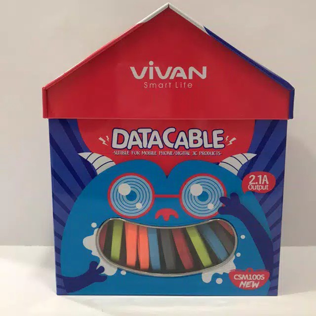 KABEL DATA VIVAN CSM100S 2.1A 1M