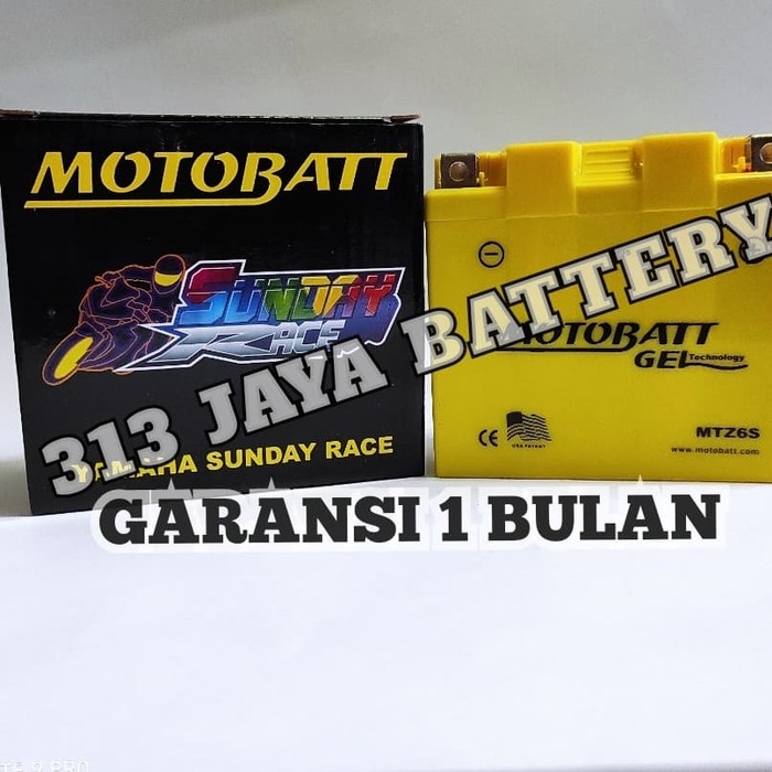 Aki Motobatt mtz6s satria FU,CBR