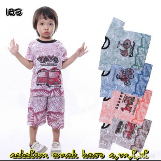 SETELAN KAOS ANAK KATUN ADEM TERMURAH