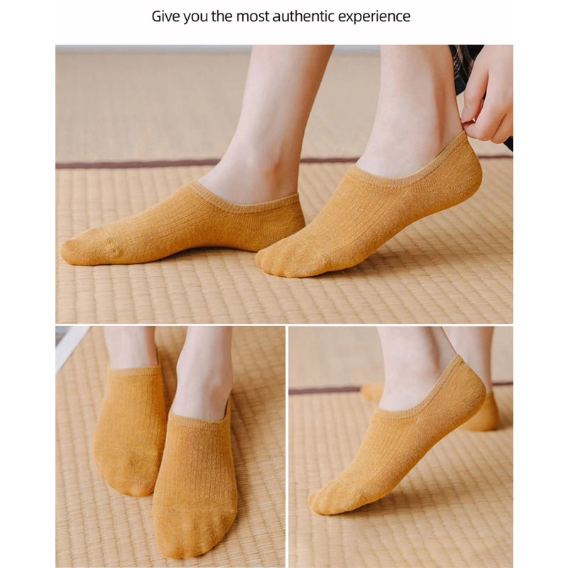 OVERFLOWS.ID Kaos Kaki Hidden Di Bawah Mata Kaki Pria Wanita Ankle Sock Basic Import Kaos Kaki