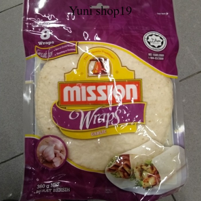 

mission wraps garlic isi 8