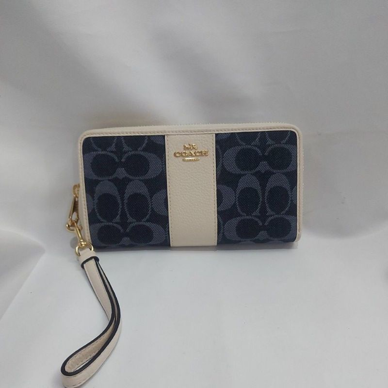 DOMPET WANITA COACH DENIM MULTI