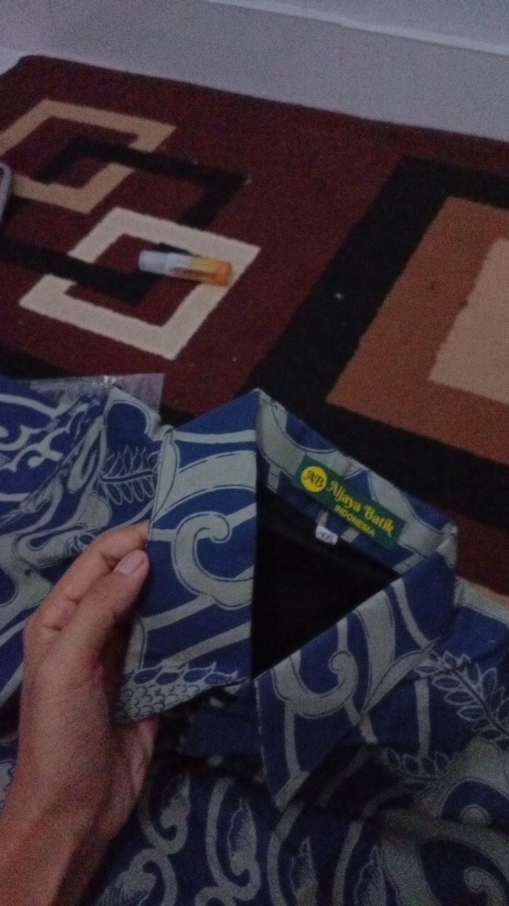 Kemeja Batik Kamandanu Full Furing Katun Halus Size S-xxxl High Quality