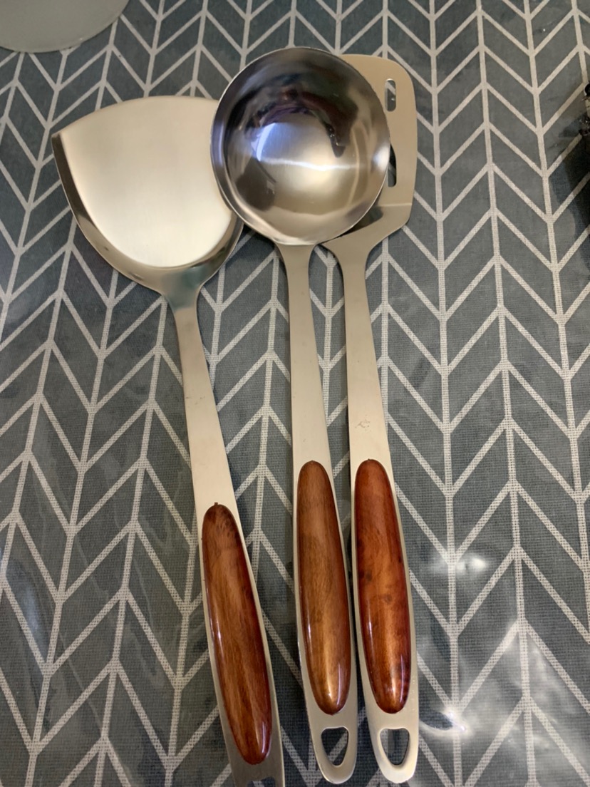 Bmw Kitchen Ware - Sodet Spatula Sutil Pengaduk Peralatan Masak Goreng Tumis Cookware Stainless