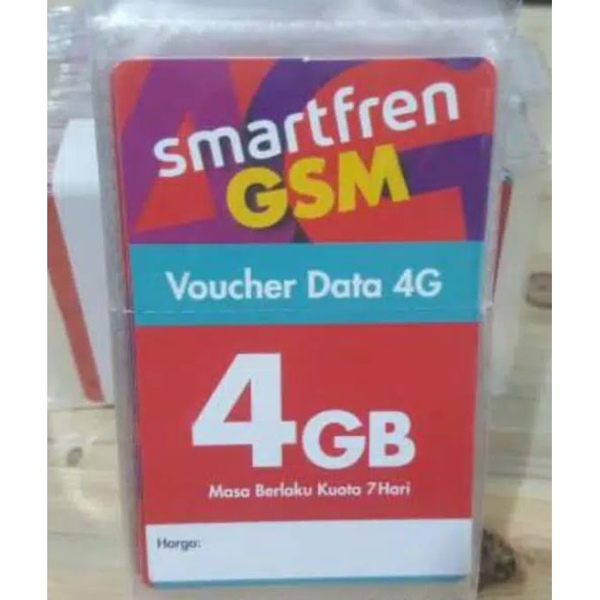 VOUCHER SMARTFREN 4GB