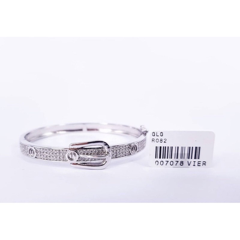 Vier Jewellery Bangle 7078 / Gelang Gasper Zirconia AAA+