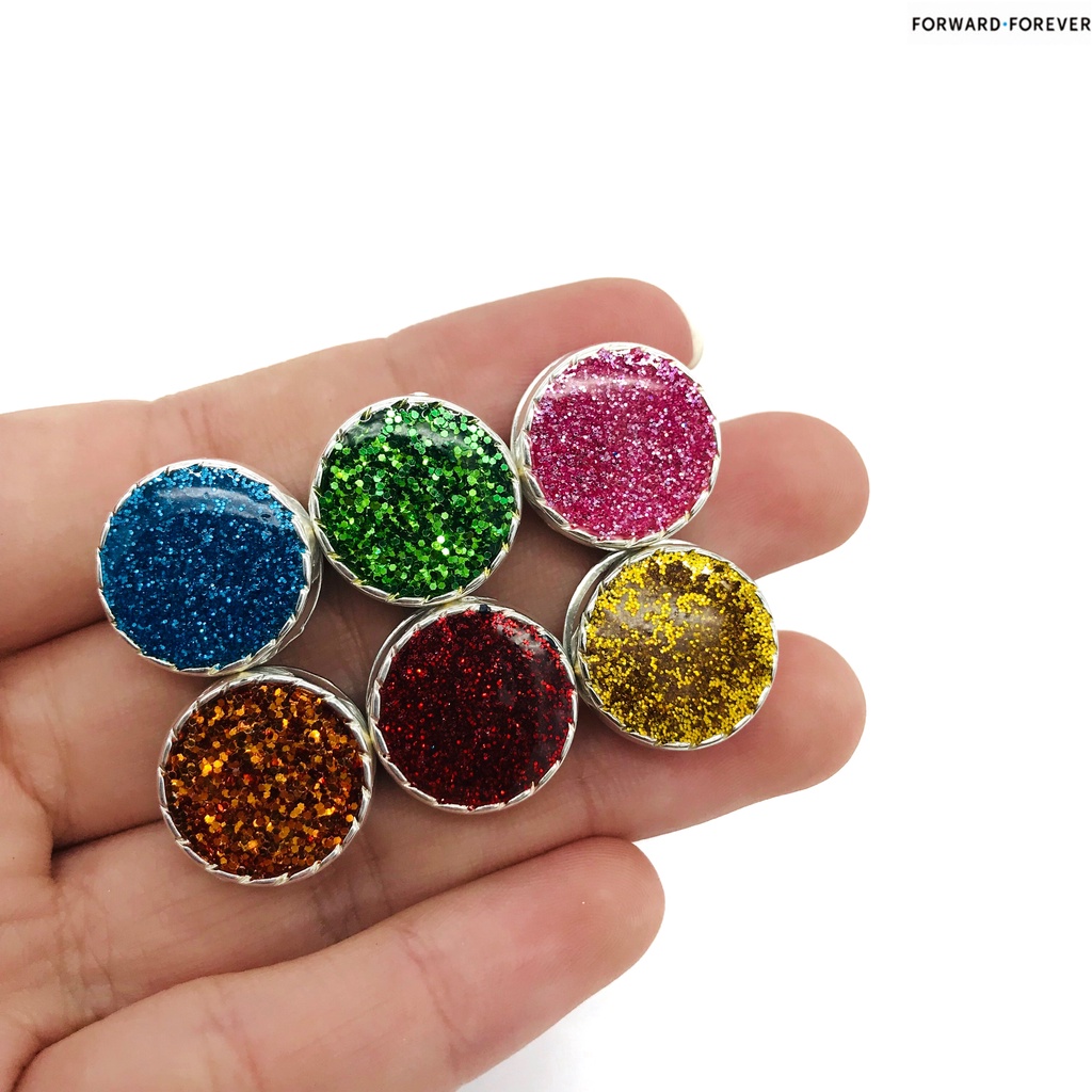 6pcs Bros pin magnet Warna Campur Untuk hijab M10051-6