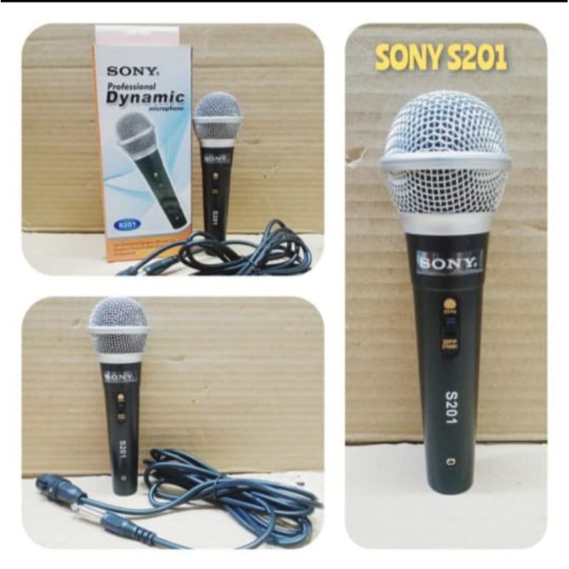 PROMO MIC KABEL PROFISIONAL DINAMIC SONY S 201