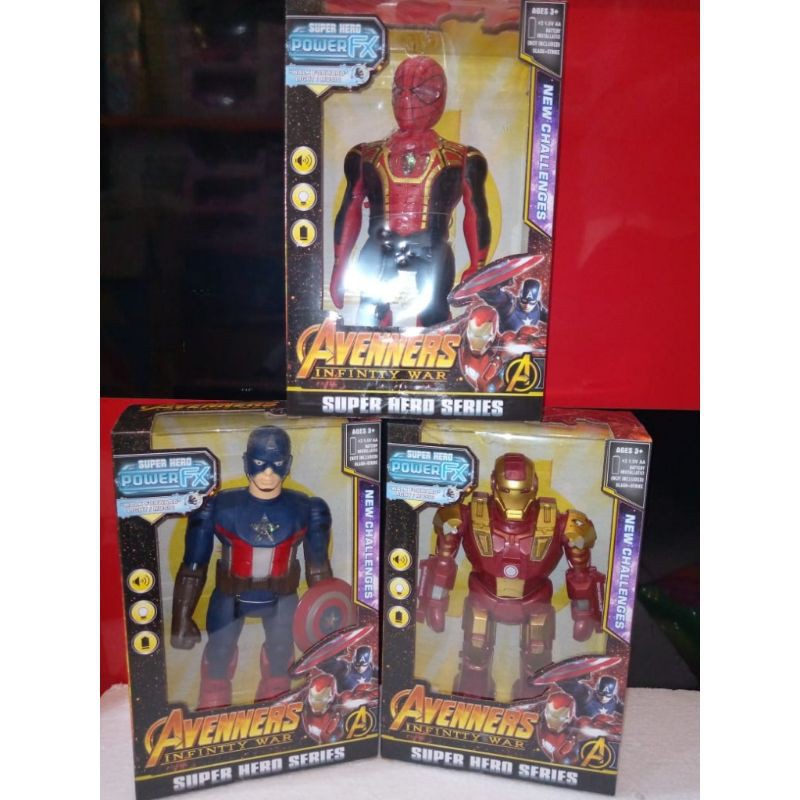 Mainan Robot spiderman advenger