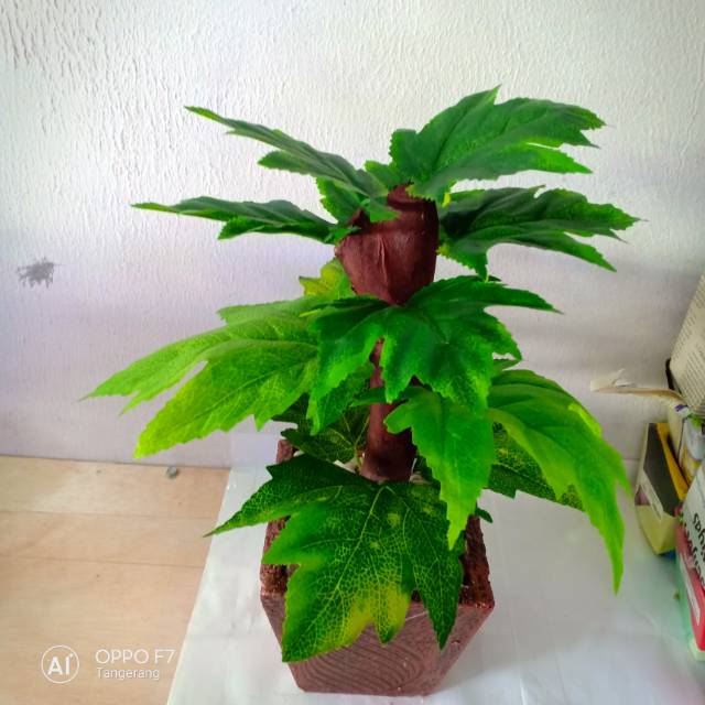 ORNAMEN POHON HIAS BONSAI MAPLE ARTIFICIAL