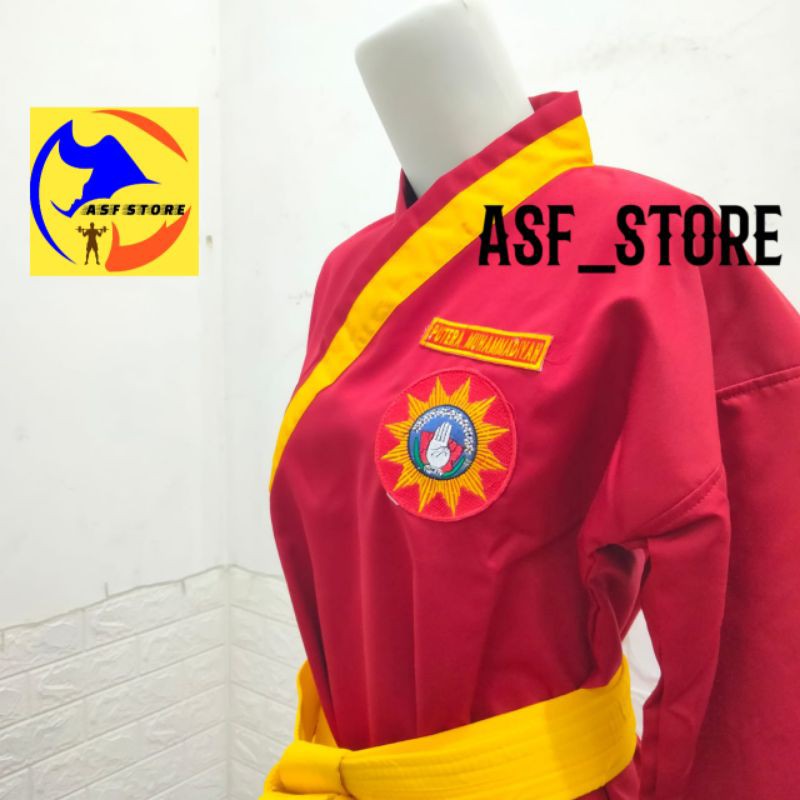 COD PROMO 6.6  Seragam Silat LENGKAP Tapak Suci Putera Muhammadiyah Baju TSPM drill Velia.