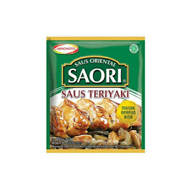 

Saori Sachet Saus Teriyaki 22 ml
