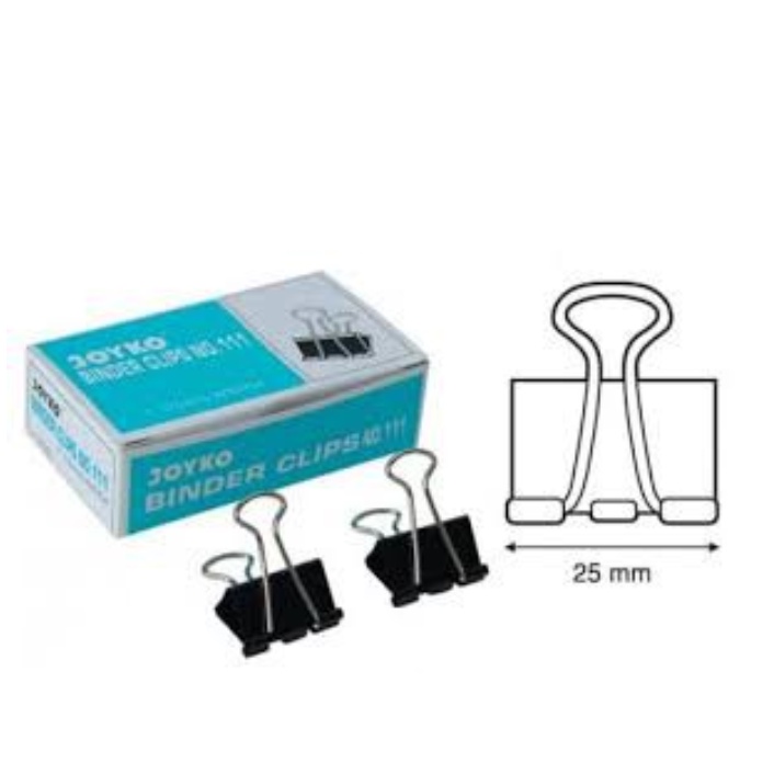 

Binder Clip 111 / Klip Penjepit Kertas ( 12 pcs )