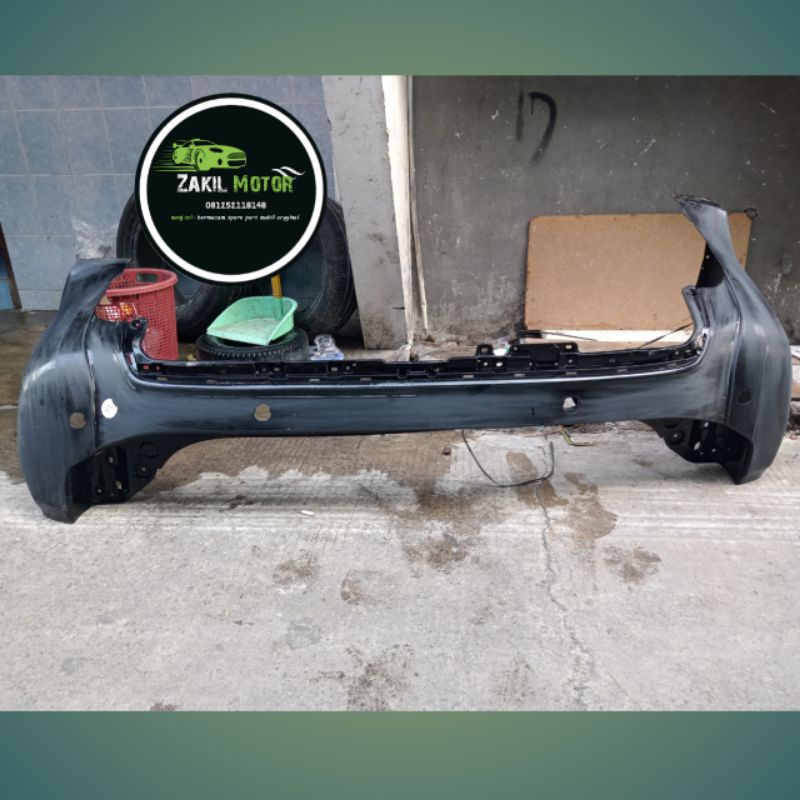 bumper bemper belakang Pajero sport 2017 2018 2019 original