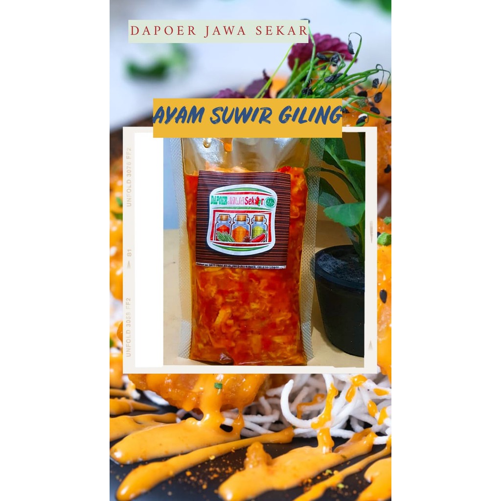 

ayam suwir giling