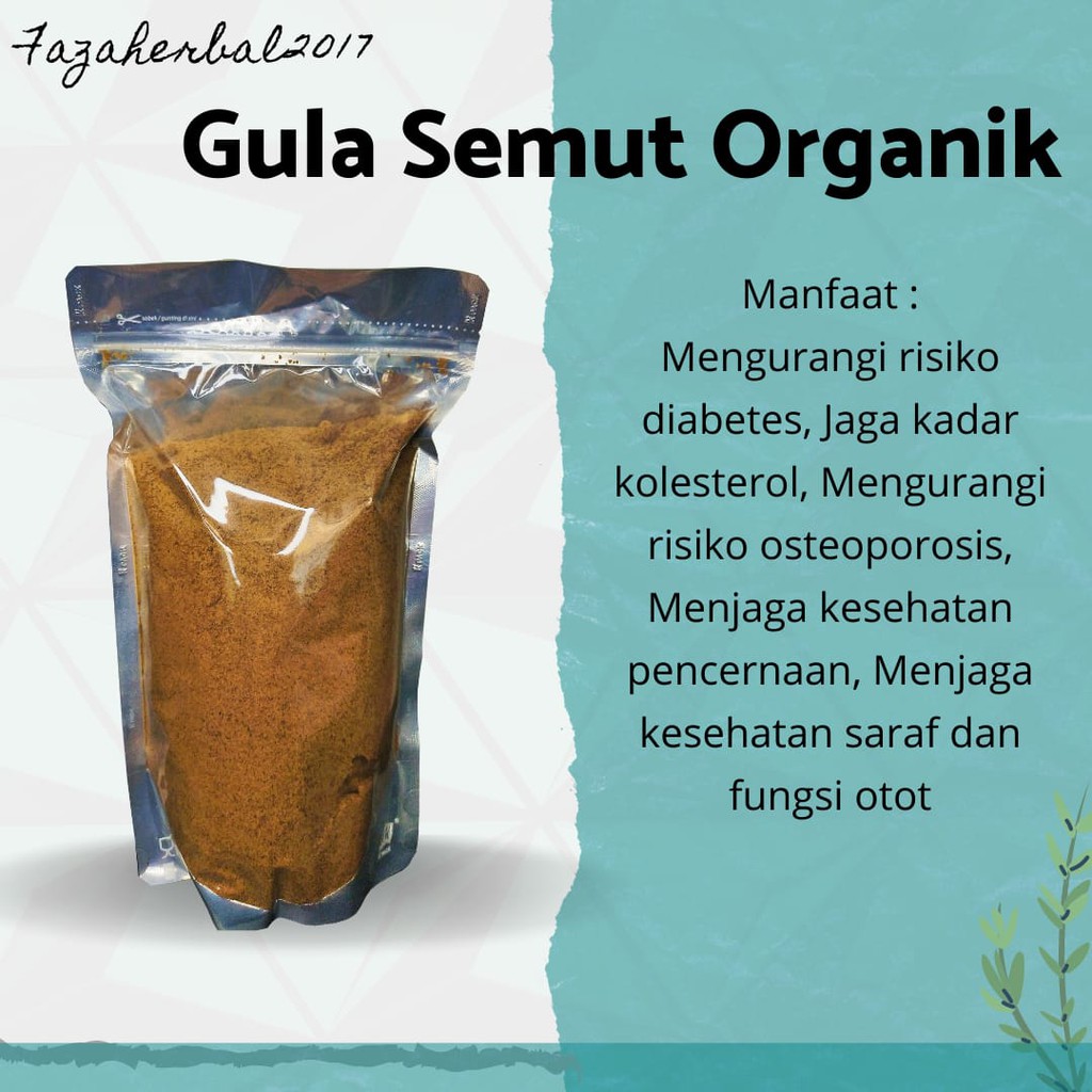 Gula Semut Gula Kelapa Gula Kristal Organik 800g