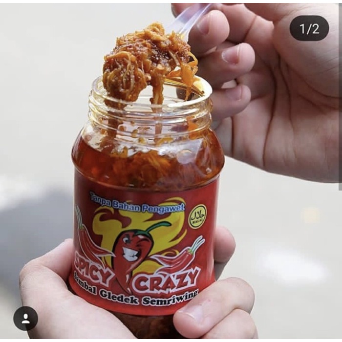 

Sambal-Aneka- Sambal Ayam Crazy / Sambal Ayam Suir / Sambal Homemade / Spicycrazy - 220Ml -Aneka-