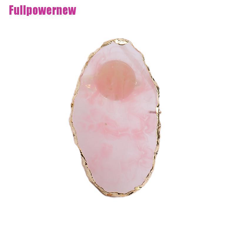 (Full) Cincin Palet Kutek Bahan Resin Untuk Manicure / Nail Art