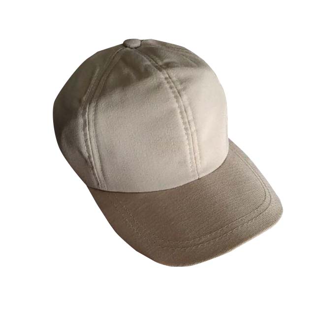 Topi Polos Dewasa Pria Wanita Cream