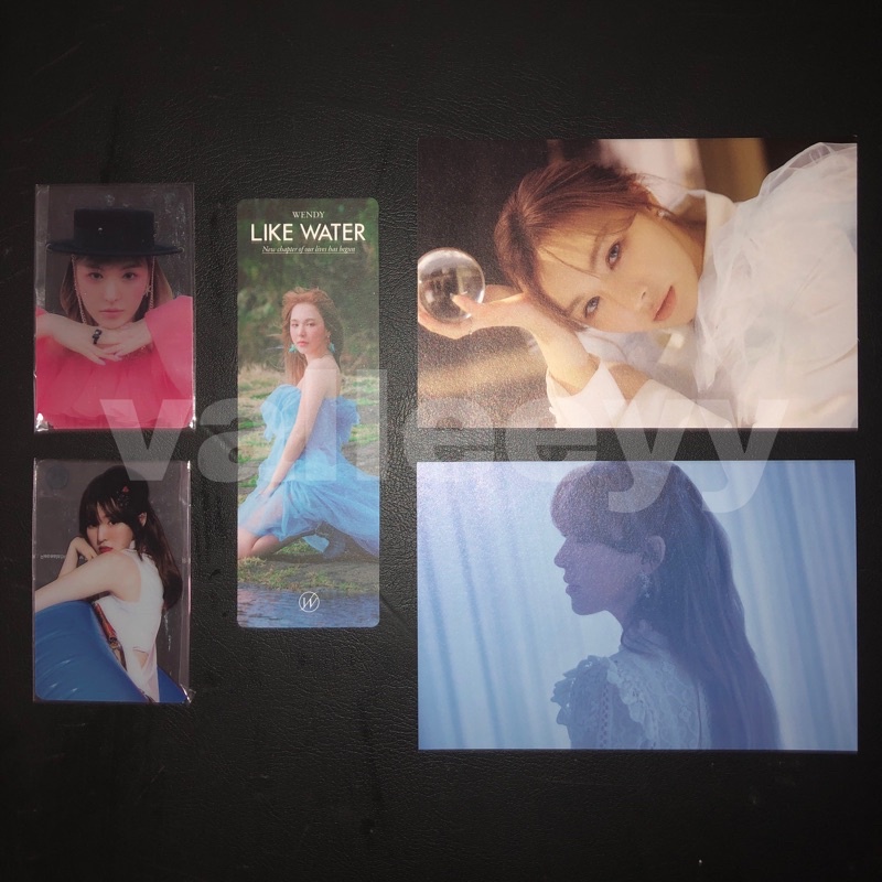 Photocard Postcard Bookmark Wendy Like Water Clear PC Summer Magic Acekit 2020 Season Greetings SG21