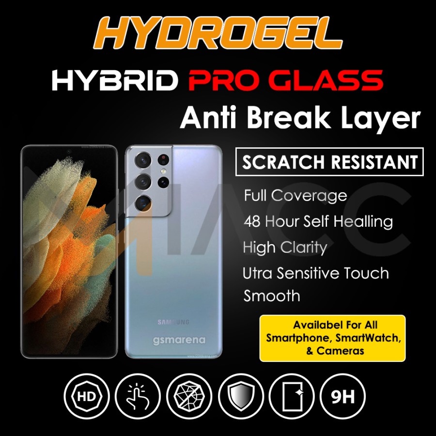 PREMIUM HYDROGEL SAMSUNG S21 ULTRA ANTI GORES FULL SCREEN