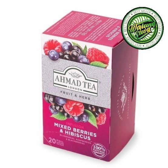 

Ahmad tea mixed berries & hibiscus blend 20's