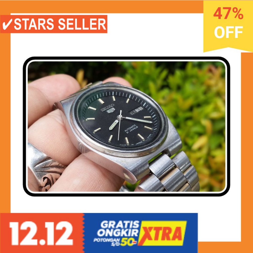 JAM COWOK MASA KINI MURAH TERBARU GSHOK HITAM / Jam Tangan Seiko - Jam Tangan Automatic -