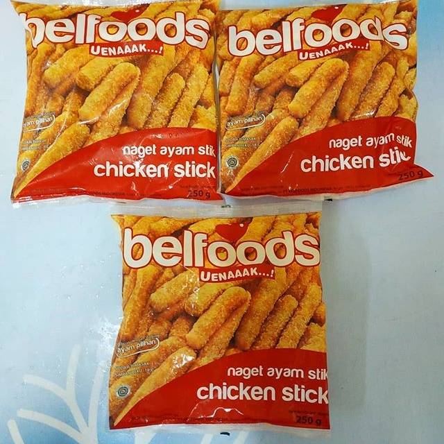 

[FRESH SIAP KIRIM] NAGET AYAM BELFOODS 250g/EXP MASI SANGAT LAMA