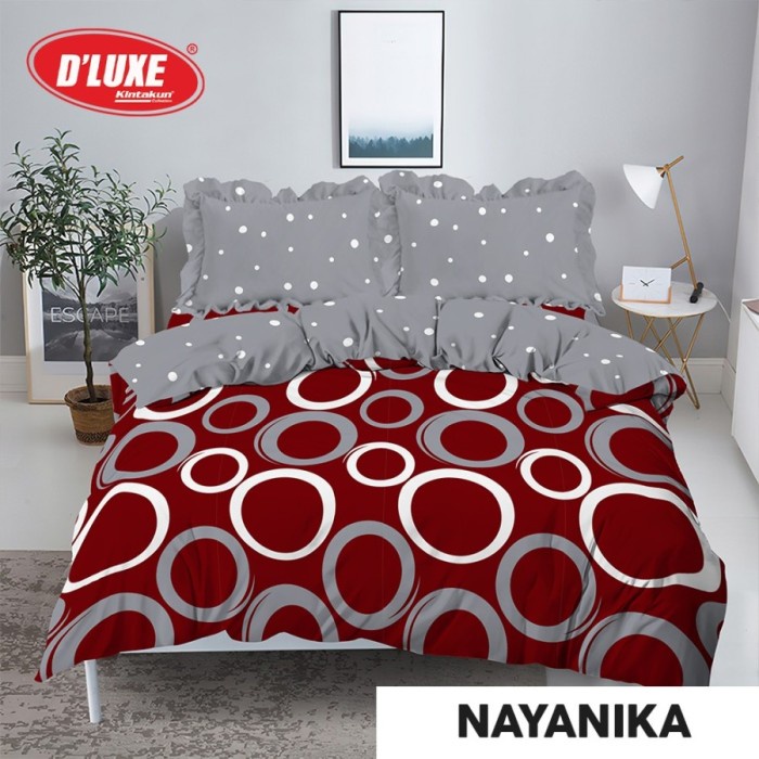 Kintakun Dluxe Bed Cover Selimut Nayanika