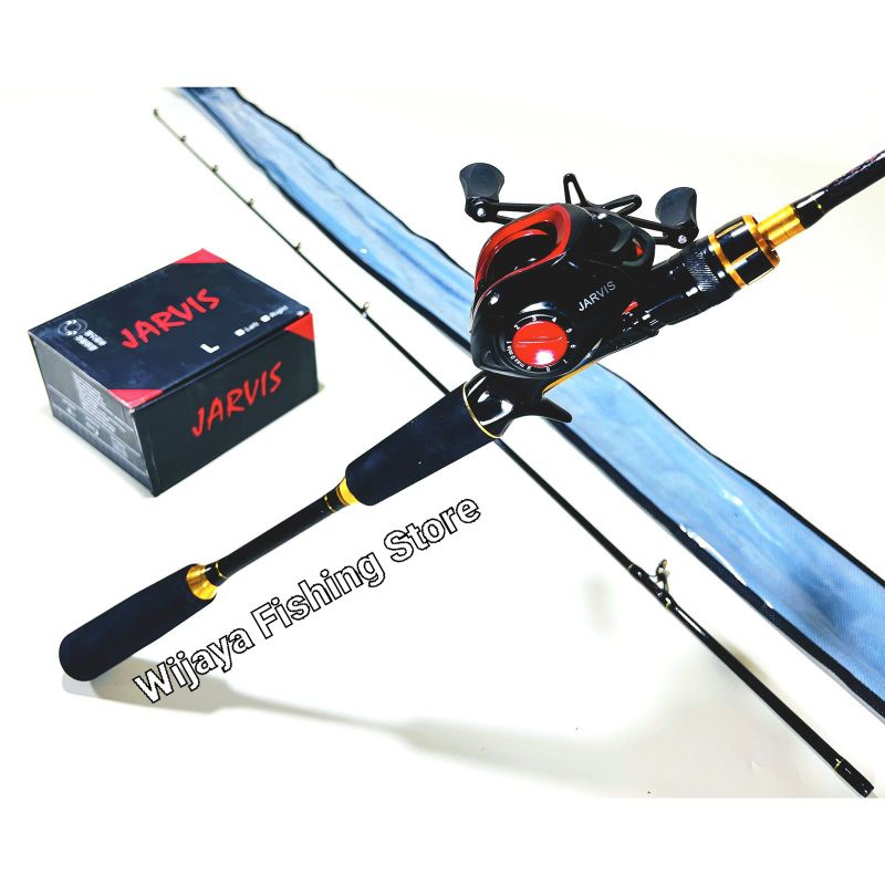 Set Joran BC Casting Oncak Baltic 180 dan Reel BC Jarvis FREE PE