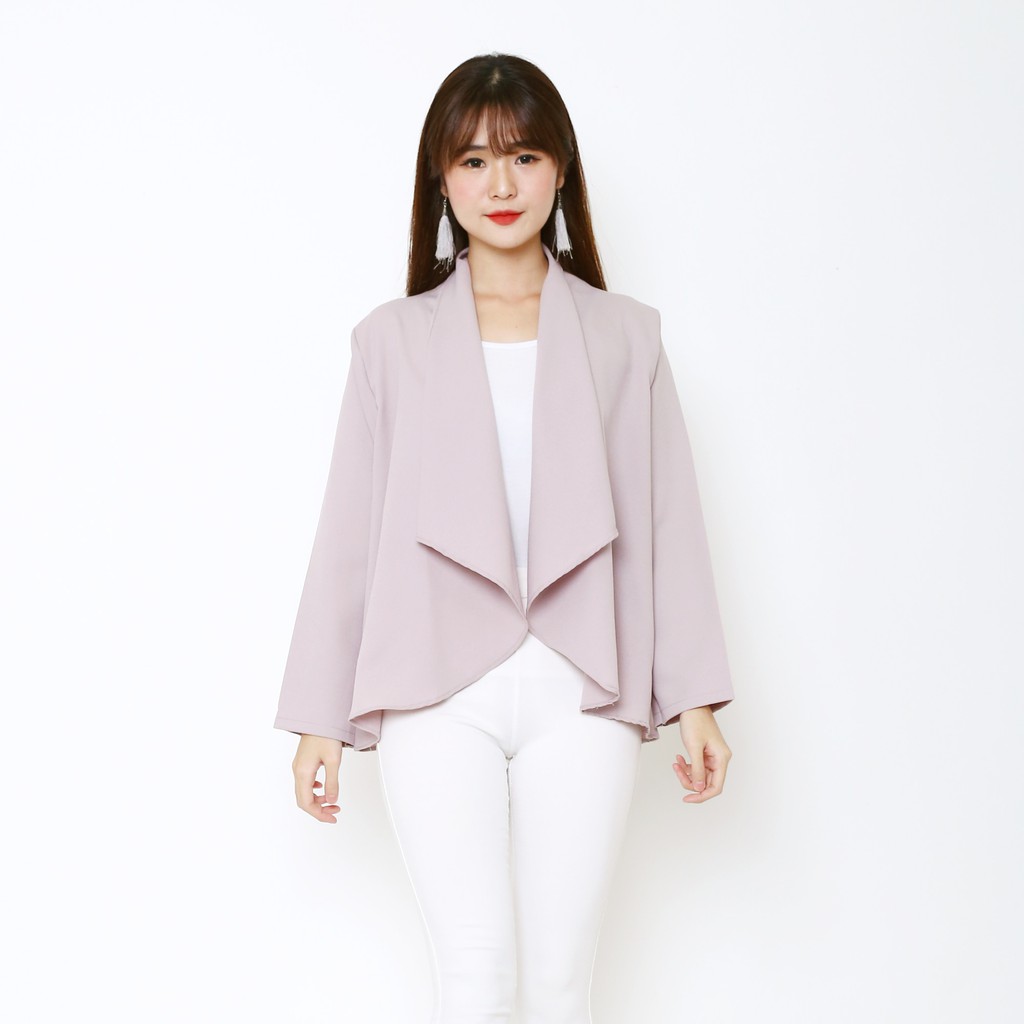 LF - Aleena-199 Cardigan Bahan mexicola Import