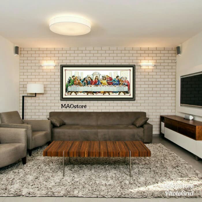 Mars_Venus - Kristik Crosstitch Perjamuan Terakhir Yesus Jesus Dmc Cross Stitch