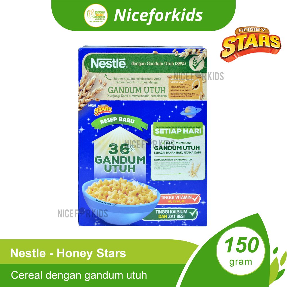 Nestle Sereal Kemasan Box Honey Stars 150gr / Koko Krunch 150gr / Milo 170gr