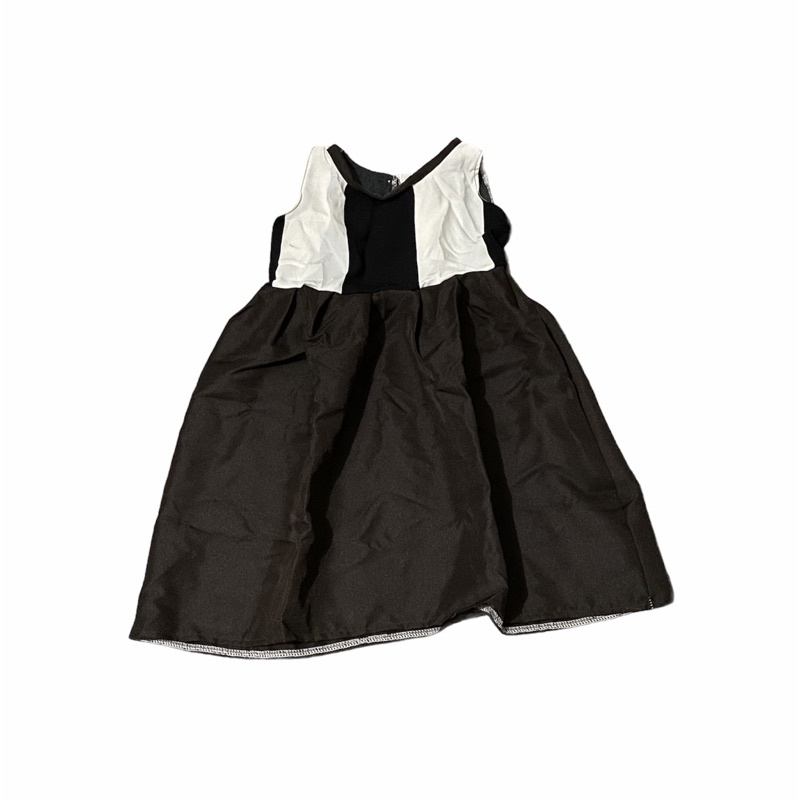 Dress Baju Anak Perempuan Murah Putih Hitam